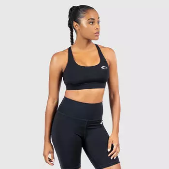 Женский спортивный бюстгальтер Advanced Tender черный для спорта и отдыха SMILODOX, цвет schwarz