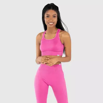 Женский спортивный бюстгальтер Aware Pink для спорта и отдыха SMILODOX, цвет rosa