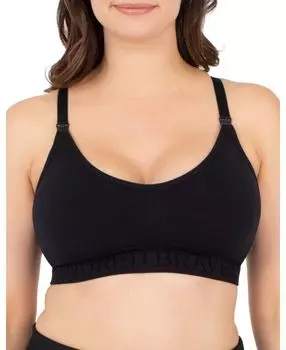 Женский спортивный бюстгальтер для кормления Sublime — подходит для размеров 30B–40D Kindred Bravely, черный