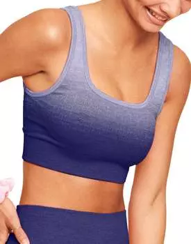 Женский спортивный бюстгальтер Earth Republic Maeve Adore Me, цвет solid 02 - ombre navy