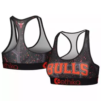Женский спортивный бюстгальтер Ethika Red Chicago Bulls Racerback