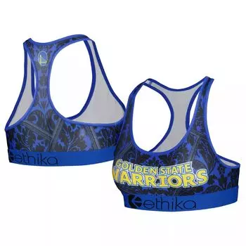 Женский спортивный бюстгальтер Ethika Royal Golden State Warriors Racerback
