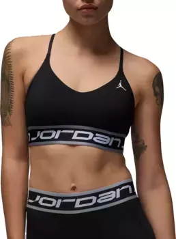 Женский спортивный бюстгальтер Jordan Sport Indy Light Support, цвет Black/Stealth