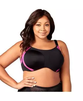 Женский спортивный бюстгальтер на косточках Curvy Moves Elila, мультиколор