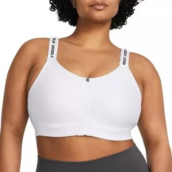 Женский спортивный бюстгальтер на молнии с высокой поддержкой Infinity 2.0 Under Armour