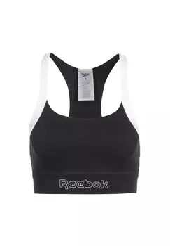 Женский спортивный бюстгальтер Piping Pack Reebok, черный