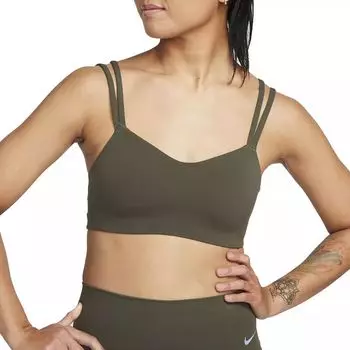 Женский спортивный бюстгальтер с мягкой подкладкой и ремешками Nike Alate Trace