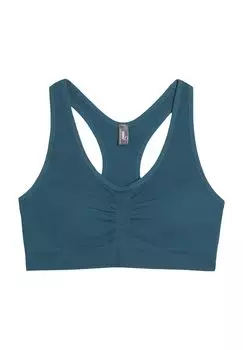 Женский спортивный бюстгальтер Shapeluxe со спиной-борцовкой PUMA, цвет 83 Cold Green