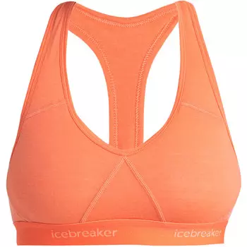 Женский спортивный бюстгальтер Sprite Racerback Icebreaker, цвет Tang