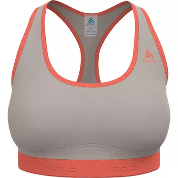 Женский спортивный бюстгальтер среднего размера Ascent PW Odlo, серый