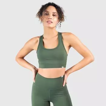 Женский спортивный бюстгальтер Тамара Олива для спорта и отдыха. SMILODOX, цвет gruen