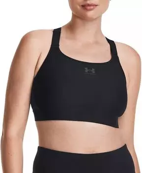 Женский спортивный бюстгальтер Under Armour HeatGear Armor High, черный