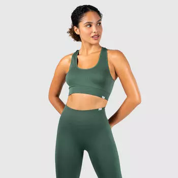 Женский спортивный бюстгальтер Vanessa Green для спорта и отдыха SMILODOX, цвет gruen