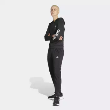 Женский спортивный костюм Linear Adidas, чёрный
