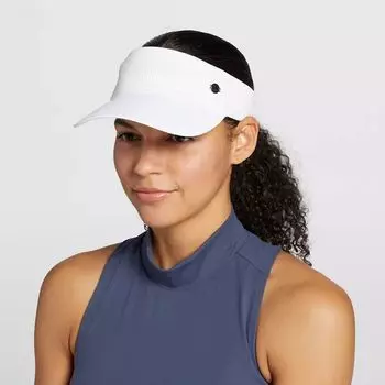 Женский спортивный козырек для гольфа Calia в рубчик, белый