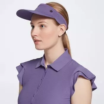 Женский спортивный козырек для гольфа Calia в рубчик, лаванда