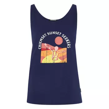 Женский спортивный топ Chiemsee, темно-синий