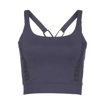 Женский спортивный топ Lascana Active, темно-синий