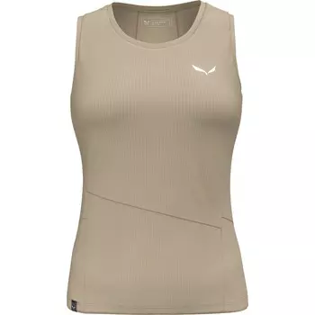 Женский сухой топ Puez Sporty Salewa, бежевый