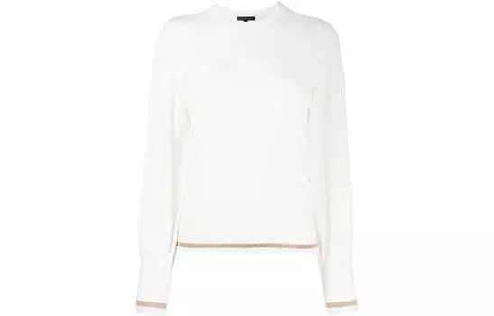 Женский свитер AE SS23 цвета экрю ARMANI EXCHANGE, Ecru