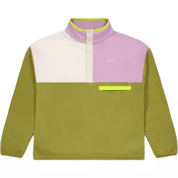 Женский свитер Arcca 1/4 из флека Picture, зеленый