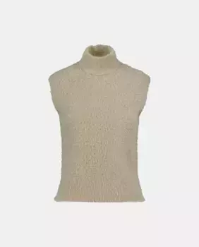 Женский свитер без рукавов с пайетками Easy Wear, цвет Visn claro