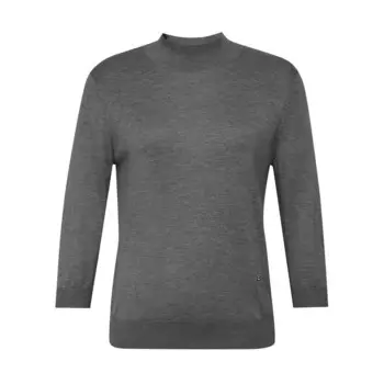 Женский свитер Deep Breath с рукавами три четверти из триацетата, овес