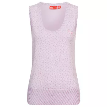 Женская майка для гольфа PUMA Knit, розовый