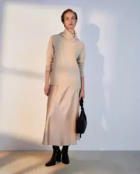 Женский свитер из муссовой пряжи Woman El Corte Ingls, бежевый