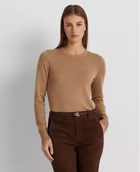Женский свитер из смесового хлопка Lauren Ralph Lauren
