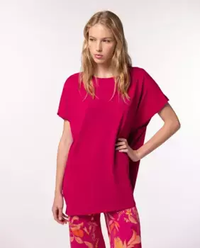 Женский свитер-накидка с круглым вырезом Naulover, гранатовый