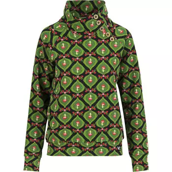 Женский свитер «Ой, как приятно» Blutsgeschwister, зеленый