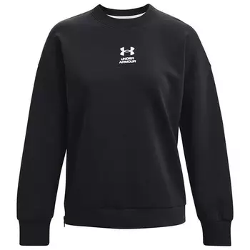Женский свитер оверсайз вязки Summit Under Armour, черный