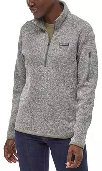 Женский свитер Patagonia Better, пуловер на молнии 1/4