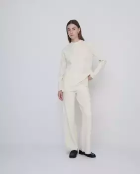 Женский свитер прямой вязки Yerse, цвет Crudo