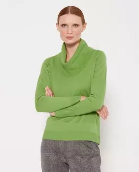 Женский свитер разной толщины Escorpion, зеленый