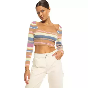 Женский свитер Roxy Sunshine Day, коричневый