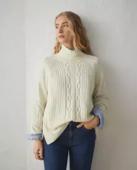 Женский свитер с длинным рукавом Lloyd's, цвет 120 Crudo