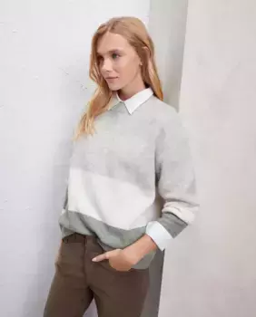 Женский свитер с длинными рукавами Easy Wear, зеленый