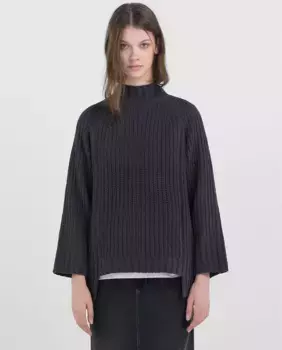 Женский свитер с длинными рукавами Replay, черный