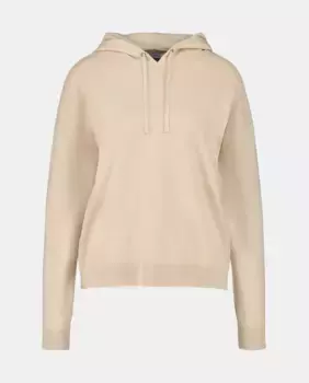 Женский свитер с капюшоном Easy Wear, бежевый