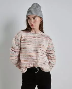 Женский свитер с круглым вырезом Easy Wear, зеленый