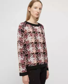 Женский свитер с рукавами реглан Escorpion, черный