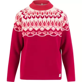 Женский свитер с теплым сердцем для холодного дня Blutsgeschwister, красный