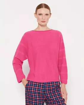 Женский свитер с вырезом «лодочка» Escorpion, черный