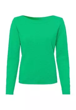 Женский свитер с вырезом «лодочка» zero, цвет Bright Green