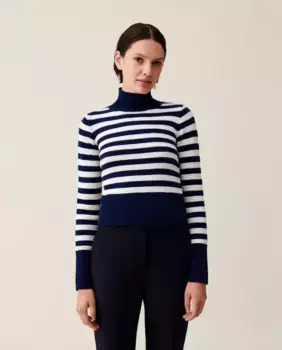 Женский свитер с высоким воротником Sailor Claudie Pierlot, мультиколор