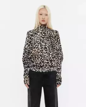 Женский свитер с животным принтом Bimba y Lola, бежевый