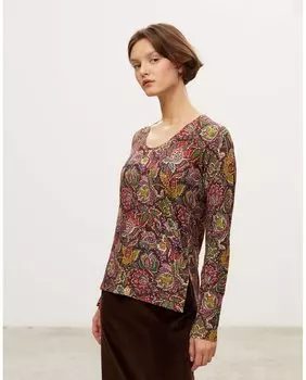 Женский свитер тонкой вязки с длинными рукавами Georges Rech Pars, мультиколор