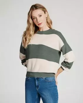 Женский свитер тонкой вязки Vero Moda, темно-зеленый